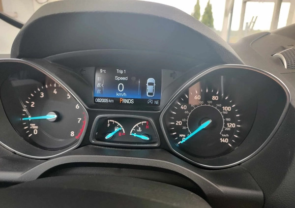 Ford Escape cena 85200 przebieg: 81100, rok produkcji 2019 z Ostróda małe 191